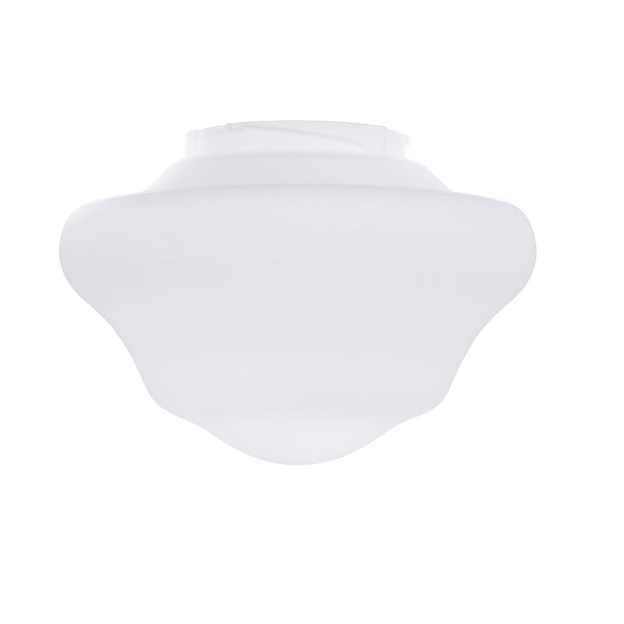 Fanimation my Schoolhouse 10in Opal Frosted Glass Fan Shade | Schoolhouse Style | Ceiling Fan Light Kit | 10 x 10 x 6 in | Model G3OP