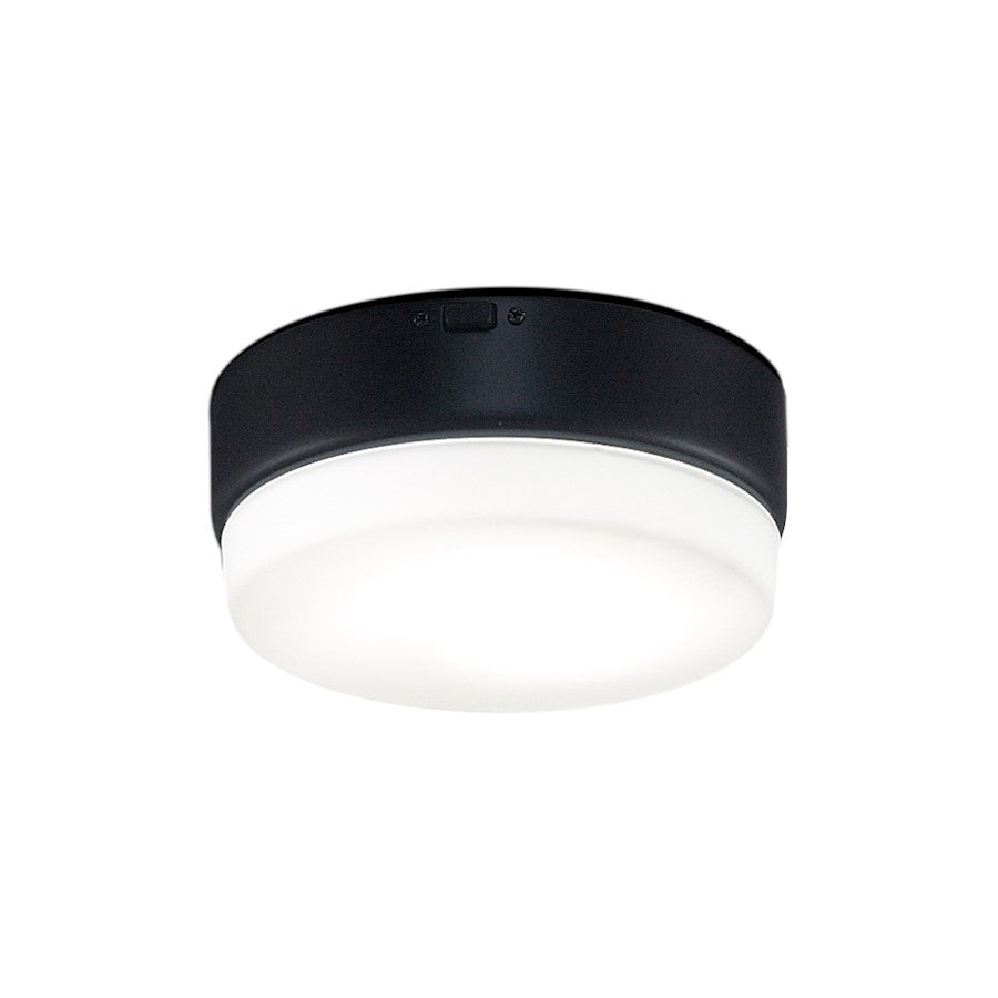 Fanimation Zonix Wet 18W LED Light Kit | Black Finish with Opal Frosted Glass | Ceiling Fan Light Kit | 1400 Lumens 3000K | Model LK4640BBLW
