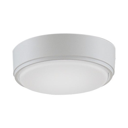 Fanimation Zonix Wet Custom 6in LED Light Kit | Matte White and Opal Frosted Glass | Covered Patio & Outdoor Ceiling Fan | Model LK4660MWW