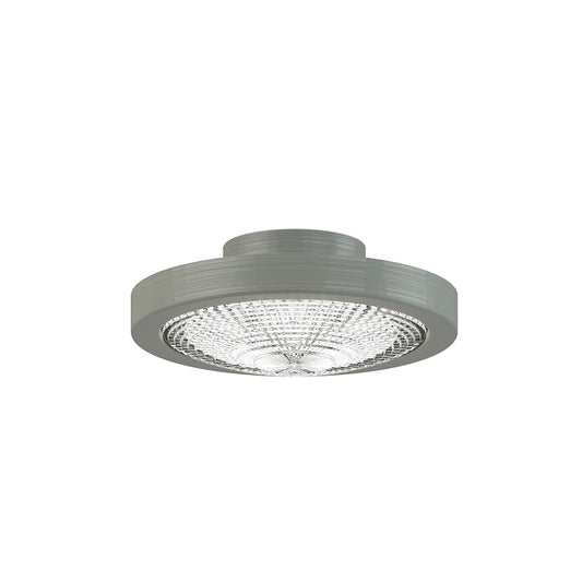 Fanimation Spitfire 7in LED Light Kit | Antique Graphite and Frosted Fresnel | Ceiling Fan Light Kit for Indoor & Outdoor Damp | Model LK6721BDCAGP
