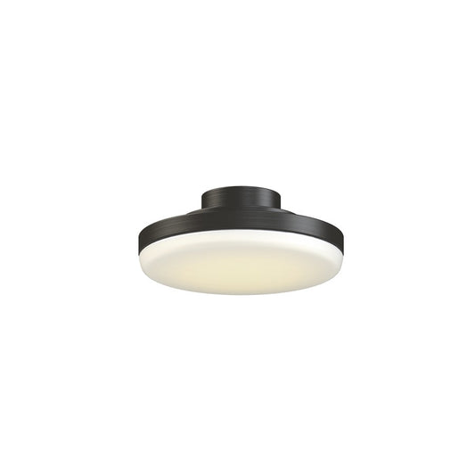Fanimation TriAire 12in LED Light Kit | Dark Bronze and Opal Frosted Glass | Ceiling Fan Light Kit for Bedroom & Living Room | Model LK8505DZW