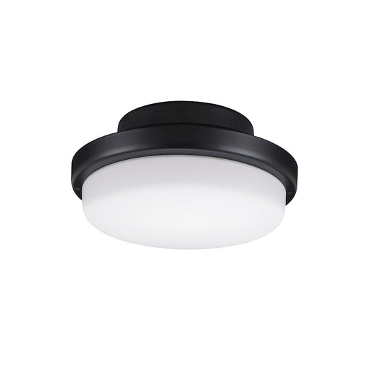 Fanimation TriAire Custom 7in LED Light Kit | Black and Opal Frosted Glass | Ceiling Fan Light Kit for Bedroom & Living Room | Model LK8514BLM