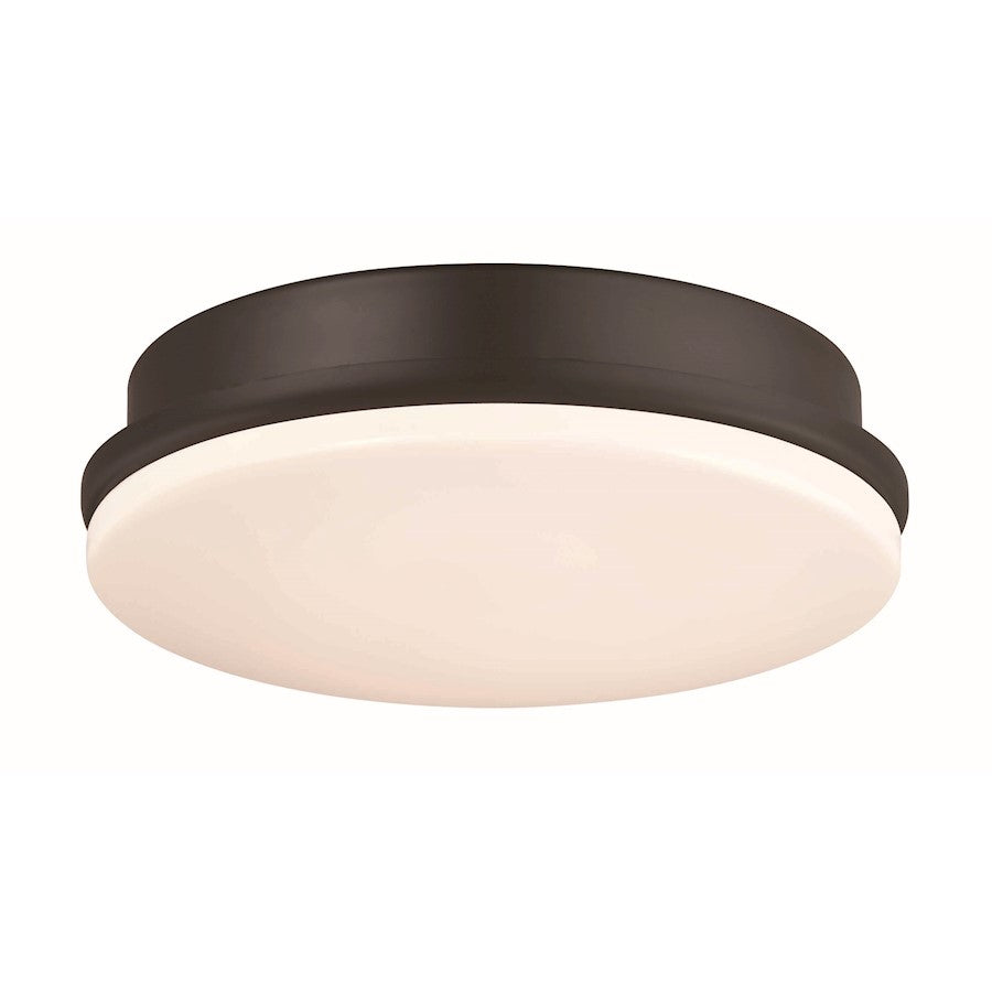 Fanimation Kute 6in LED Light Kit | Matte Greige and Opal Frosted Glass | Ceiling Fan Light Kit for Indoor & Covered Outdoor | Model LK8534GR