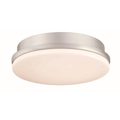 Fanimation Kute 6in LED Light Kit | Matte Greige and Opal Frosted Glass | Ceiling Fan Light Kit for Indoor & Covered Outdoor | Model LK8534GR