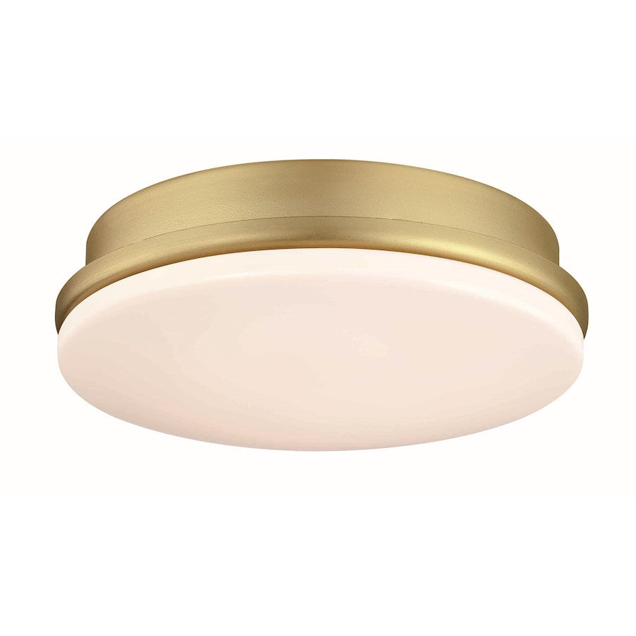 Fanimation Kute 6in LED Light Kit | Matte Greige and Opal Frosted Glass | Ceiling Fan Light Kit for Indoor & Covered Outdoor | Model LK8534GR