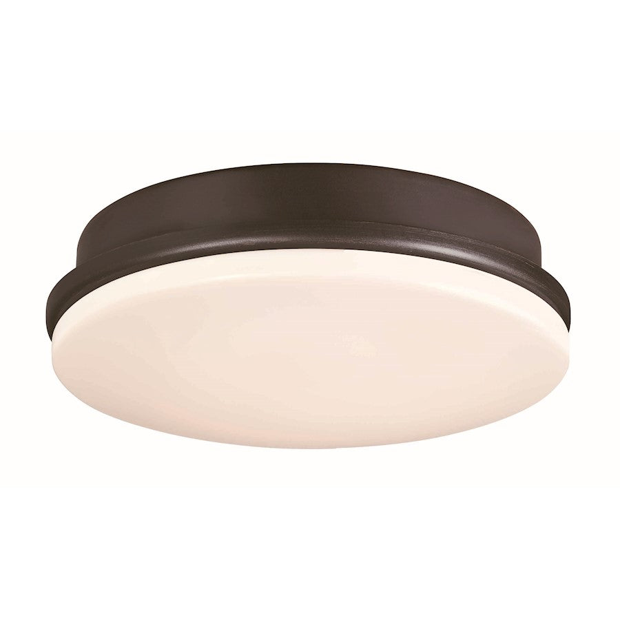 Fanimation Kute 6in LED Light Kit | Matte Greige and Opal Frosted Glass | Ceiling Fan Light Kit for Indoor & Covered Outdoor | Model LK8534GR