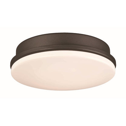 Fanimation Kute 6in LED Light Kit | Matte Greige and Opal Frosted Glass | Ceiling Fan Light Kit for Indoor & Covered Outdoor | Model LK8534GR