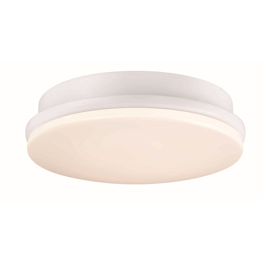 Fanimation Kute 6in LED Light Kit | Matte Greige and Opal Frosted Glass | Ceiling Fan Light Kit for Indoor & Covered Outdoor | Model LK8534GR