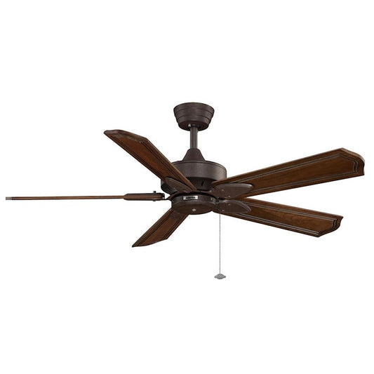 Fanimation Windpointe 5-Blade Motor Only | Rust Finish Ceiling Fan Motor | Damp Location Indoor & Covered Patio | 8.5 x 10 x 8.5 in | Model MA7500RS