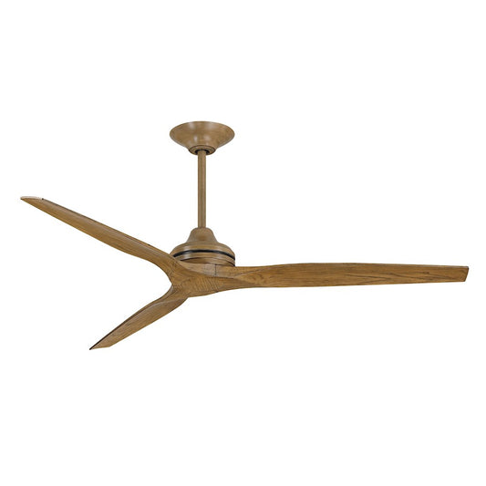 Fanimation Spitfire 64in DC Ceiling Fan | Driftwood 3-Blade | Living Room & Covered Patio | 64 x 64 x 21 in | Model MAD6721DF