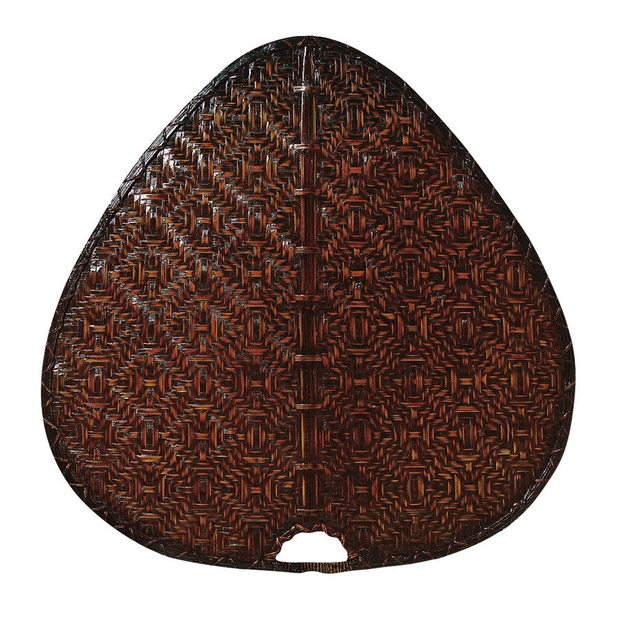 Fanimation Punkah 22in 1-Blade Wide Oval Bamboo Fan Blade | Antique Woven Bamboo | Indoor & Damp Location Ceiling Fans | 22 x 22 x 22 in | Model PUD1A