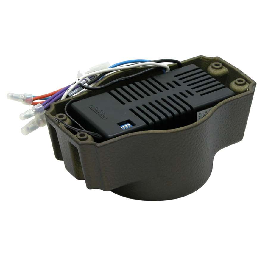 Fanimation Palisade Receiver/Cup Unit | Pewter | Ceiling Fan Replacement Part | 2.7 x 4 x 2.7 in | Model SW24PW