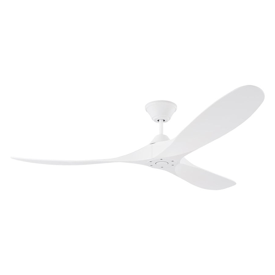 Visual Comfort Fan Maverick Coastal 60 Ceiling Fan, White/White - 3MGMR60RZW-V2