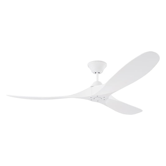 Visual Comfort Fan Maverick Coastal 60 Ceiling Fan, White/White - 3MGMR60RZW-V2