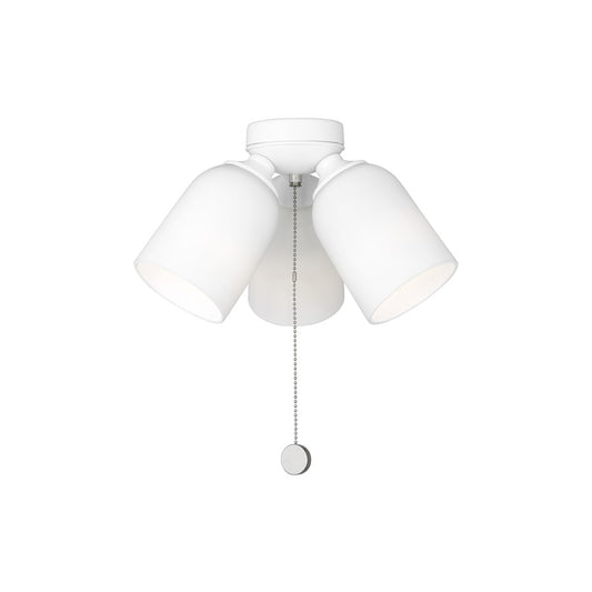 Generation Lighting Emile Light Kit, White/Etched White Glass - MC267RZW