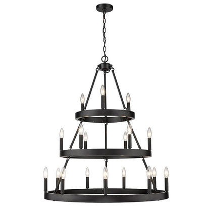 Chandelier, Matte Black