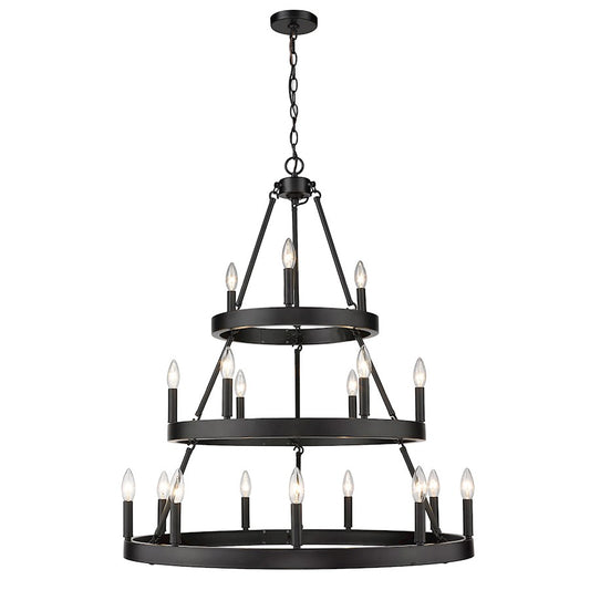 Chandelier, Matte Black