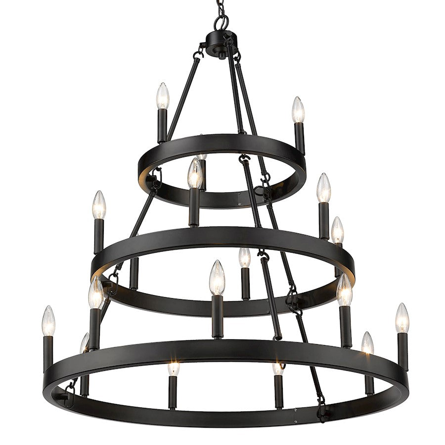 Chandelier, Matte Black