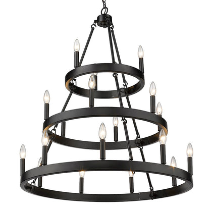 Chandelier, Matte Black