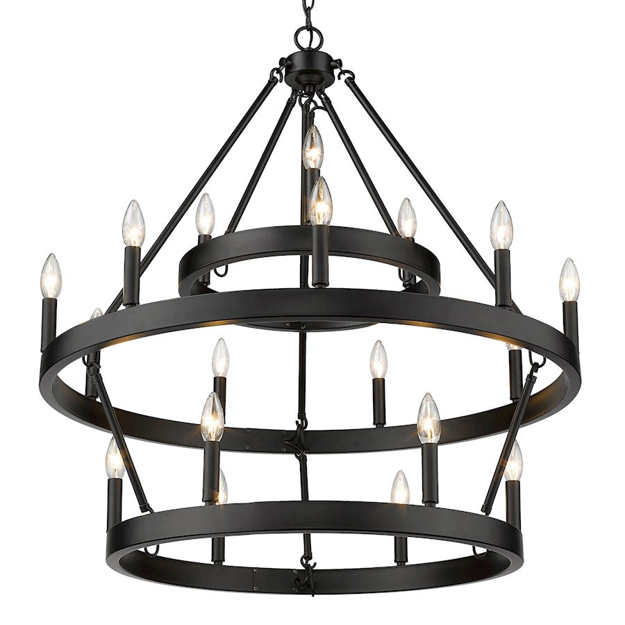 Chandelier, Matte Black