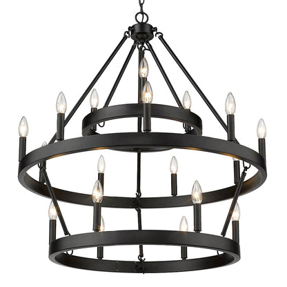 Chandelier, Matte Black