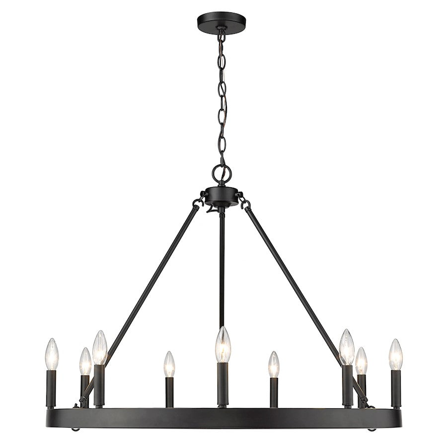 Alastair Chandelier, Matte Black