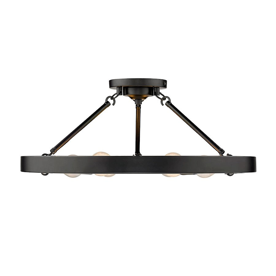 Golden Lighting Castile Light Semi-Flush