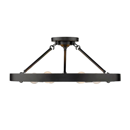 Golden Lighting Castile Light Semi-Flush