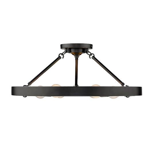 Golden Lighting Castile Light Semi-Flush