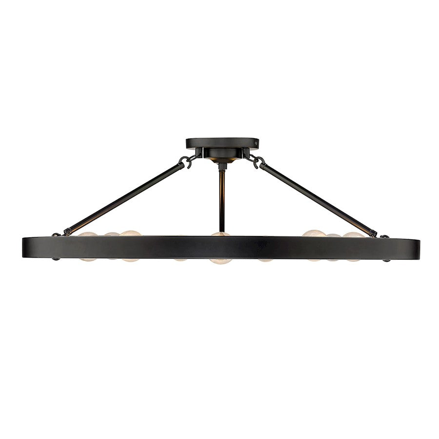 Golden Lighting Castile Light Semi-Flush