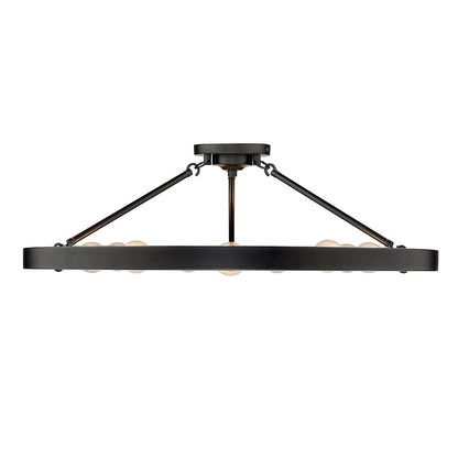 Golden Lighting Castile Light Semi-Flush