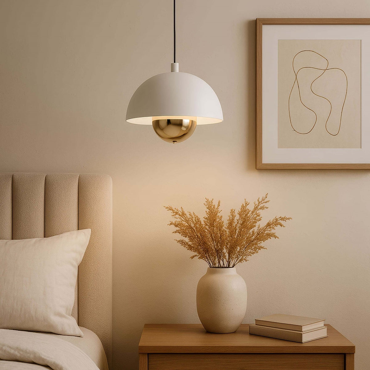 Golden Vintra Integrated LED Pend