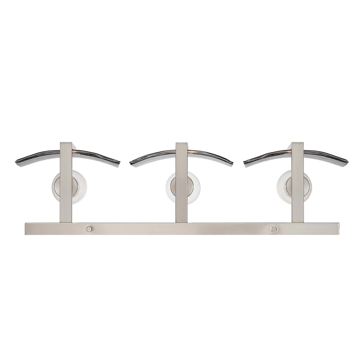 Golden Lighting Aenon 22in 3-Light Vanity Light | Rustic Pewter and Smoky Water Glass | Bathroom Vanity | Model 3164-BA3 PW-SWG
