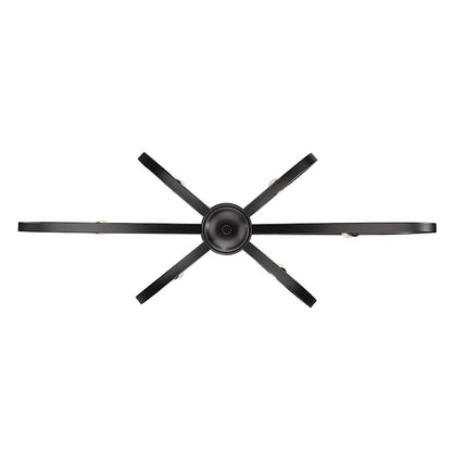 6 Light Linear Pendant