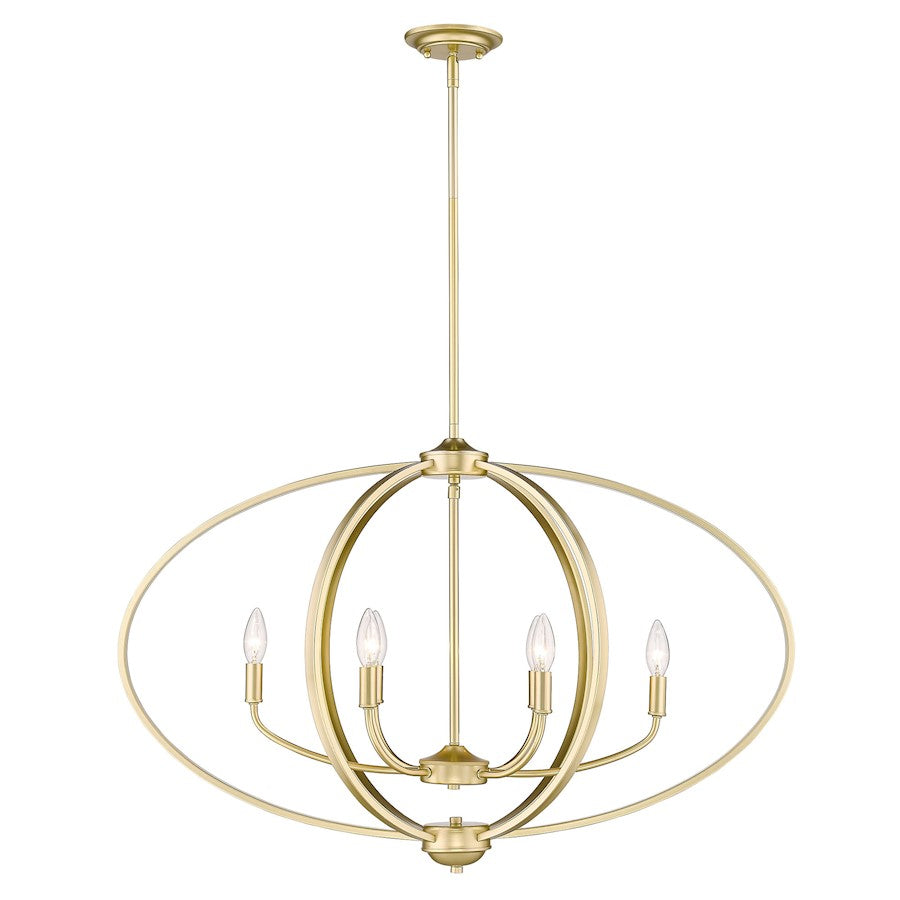 6 Light Linear Pendant