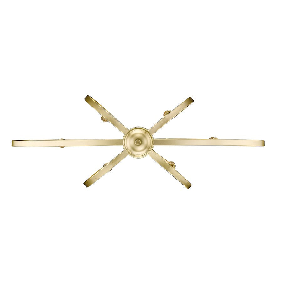 6 Light Linear Pendant