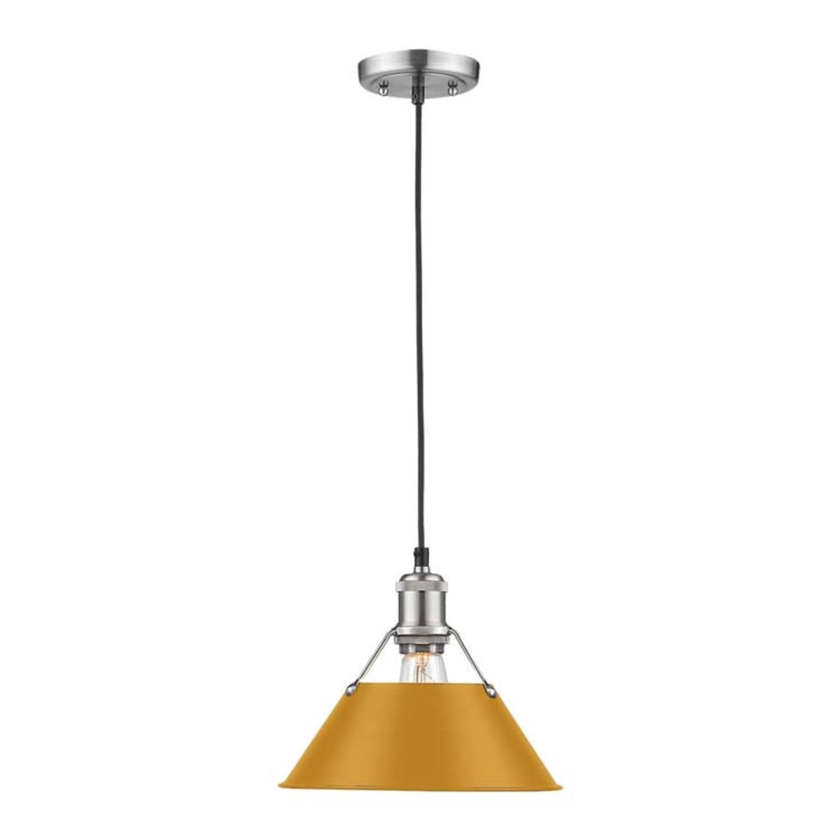 Golden Orwell 1-Lt Pend - 14" - Pewter