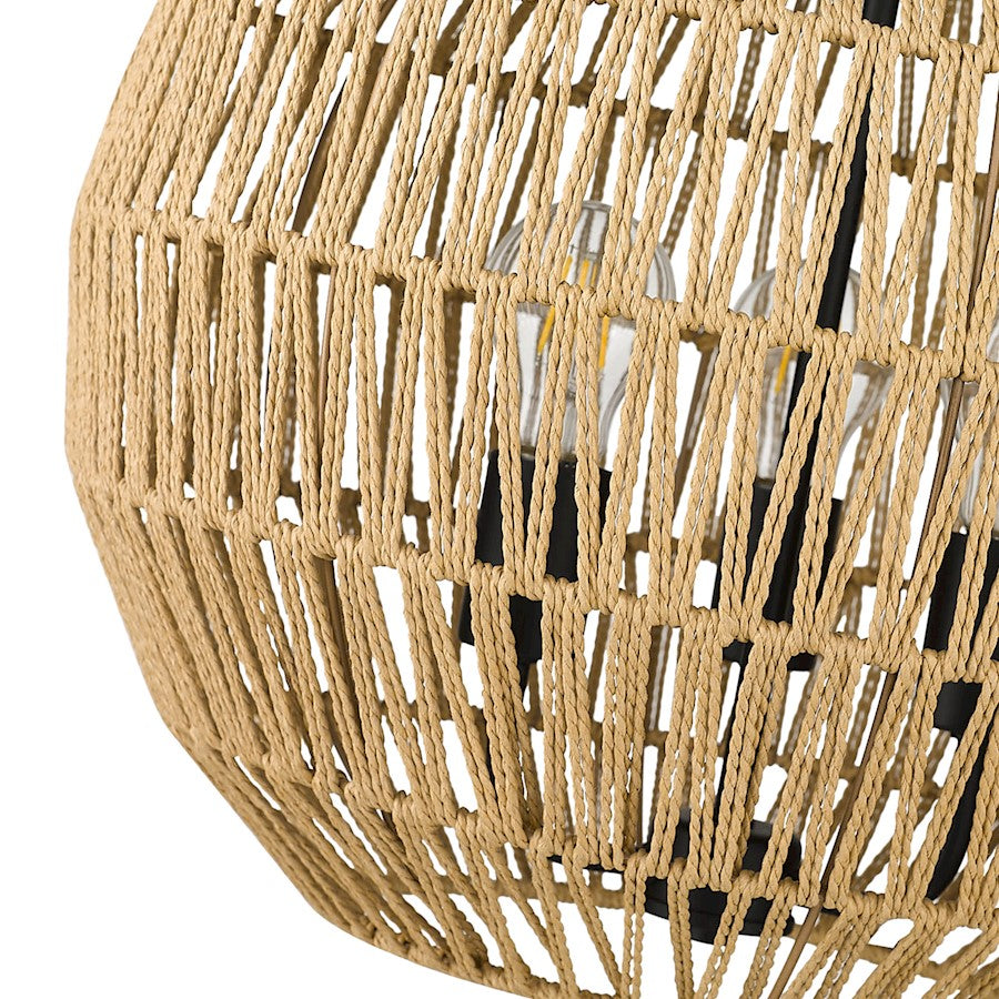 Pendant, Black/Natural