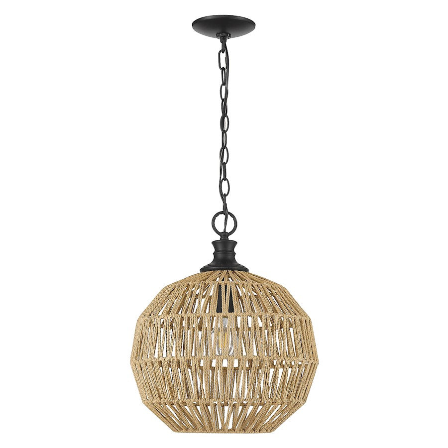Pendant, Black/Natural