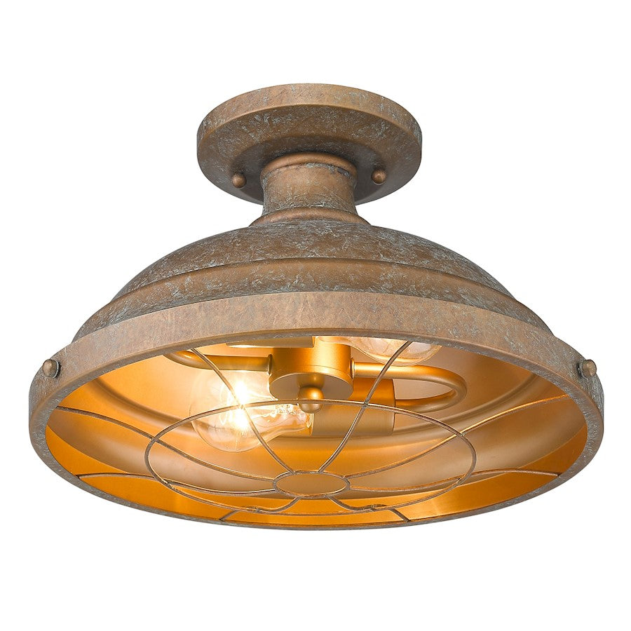 Golden Lighting Bartlett Semi-Flush