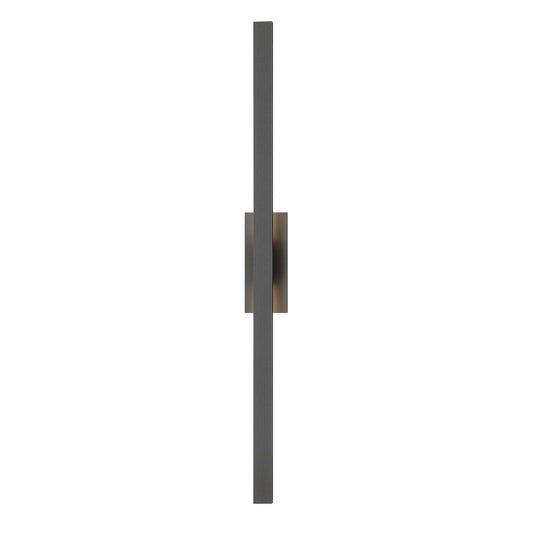 Golden Lighting Enso 51in Integrated LED Outdoor Wall Light | Modern Smooth Gray Aluminum | Entryway & Patio | Model 8432-OWL51 SGY