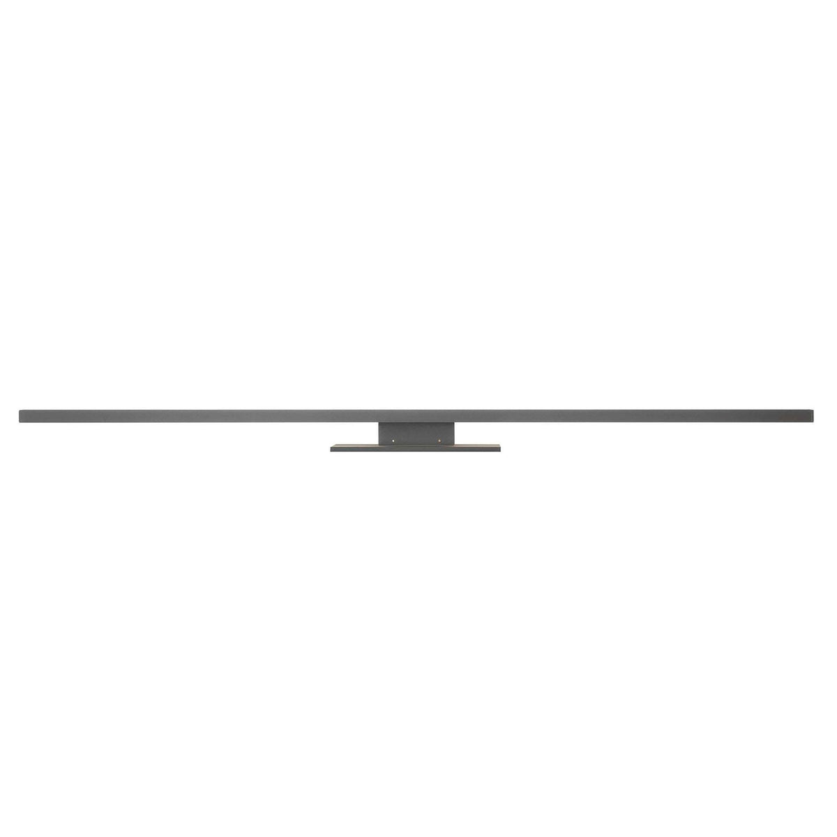 Golden Lighting Enso 51in Integrated LED Outdoor Wall Light | Modern Smooth Gray Aluminum | Entryway & Patio | Model 8432-OWL51 SGY