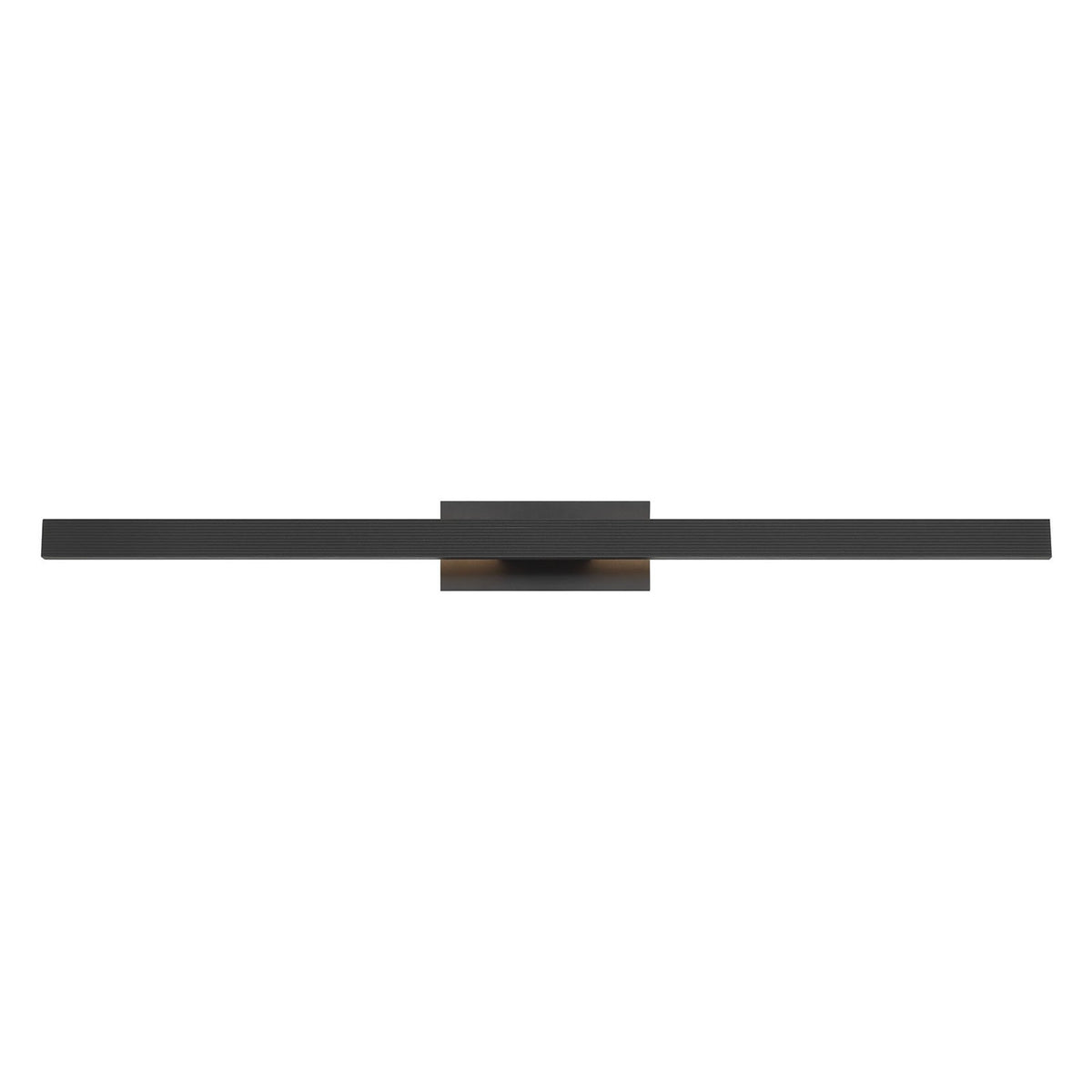 Golden Lighting Enso 51in Integrated LED Outdoor Wall Light | Modern Textured Black Aluminum | Front Door & Patio | Model 8432-OWL51 TBK