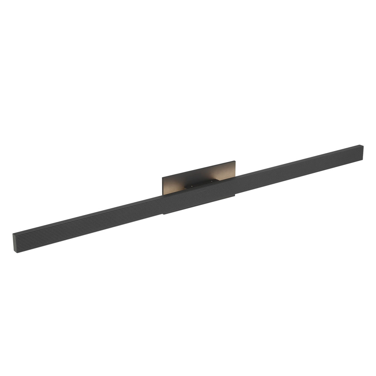 Golden Lighting Enso 51in Integrated LED Outdoor Wall Light | Modern Textured Black Aluminum | Front Door & Patio | Model 8432-OWL51 TBK