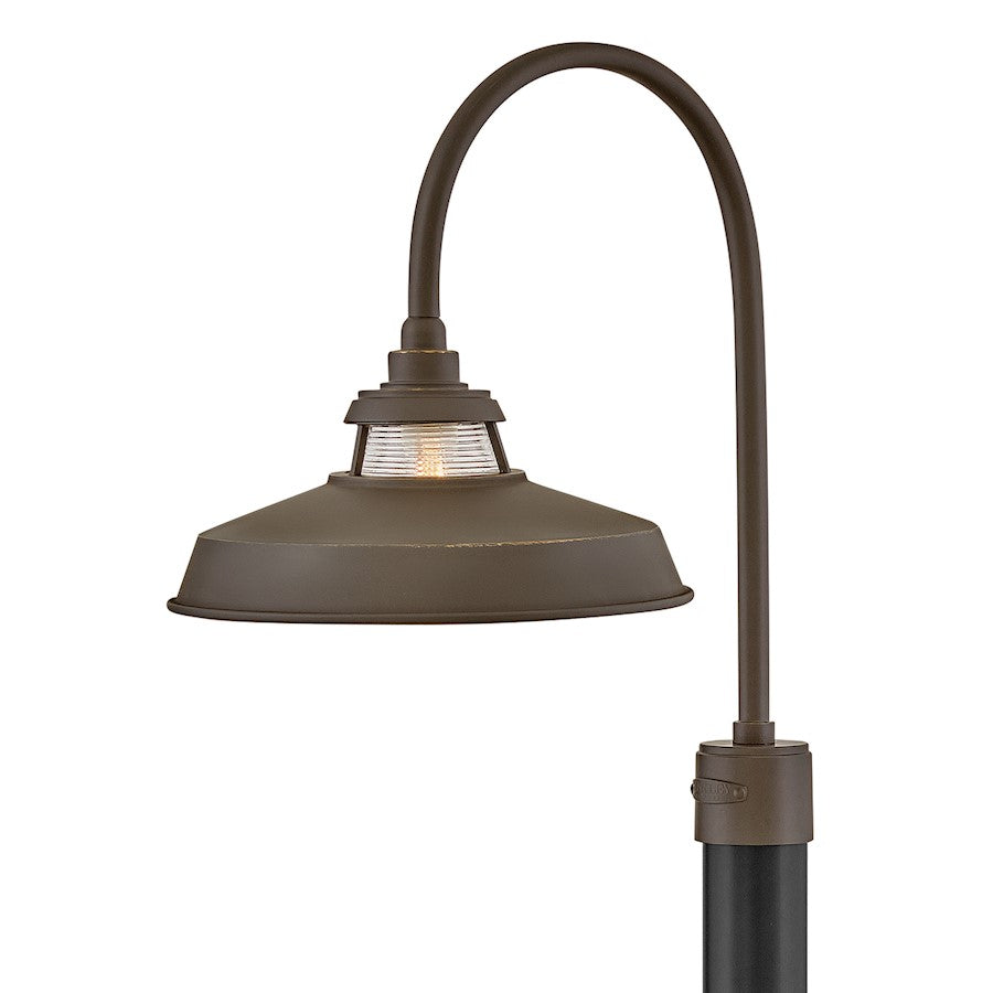 Hinkley Lighting Troyer 1Lt 21" Outdoor Post Mount Lantern, Bronze - 1191OZ