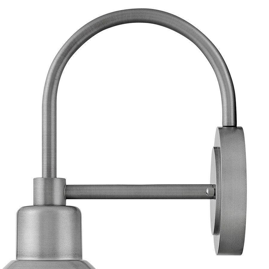 1 Light Outdoor 16" Wall Sconce