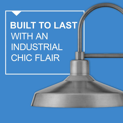 1 Light Outdoor 16" Wall Sconce