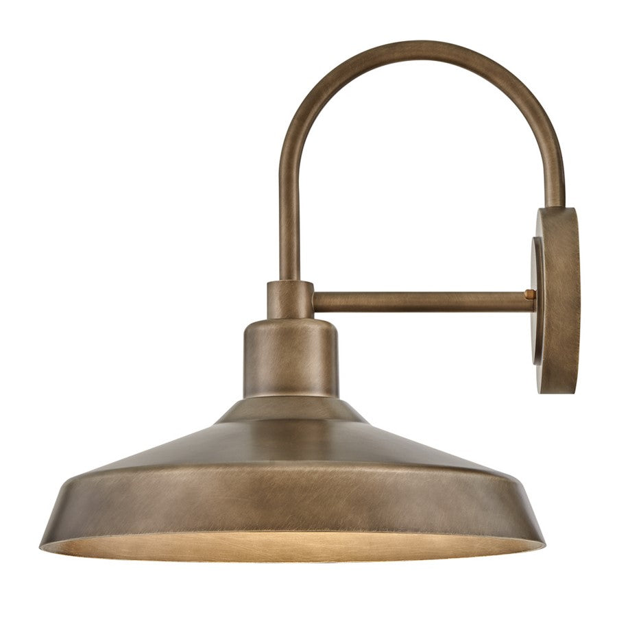 Hinkley Lighting Forge 1Lt Outdoor 17" Wall Mount, Burnished Bronze