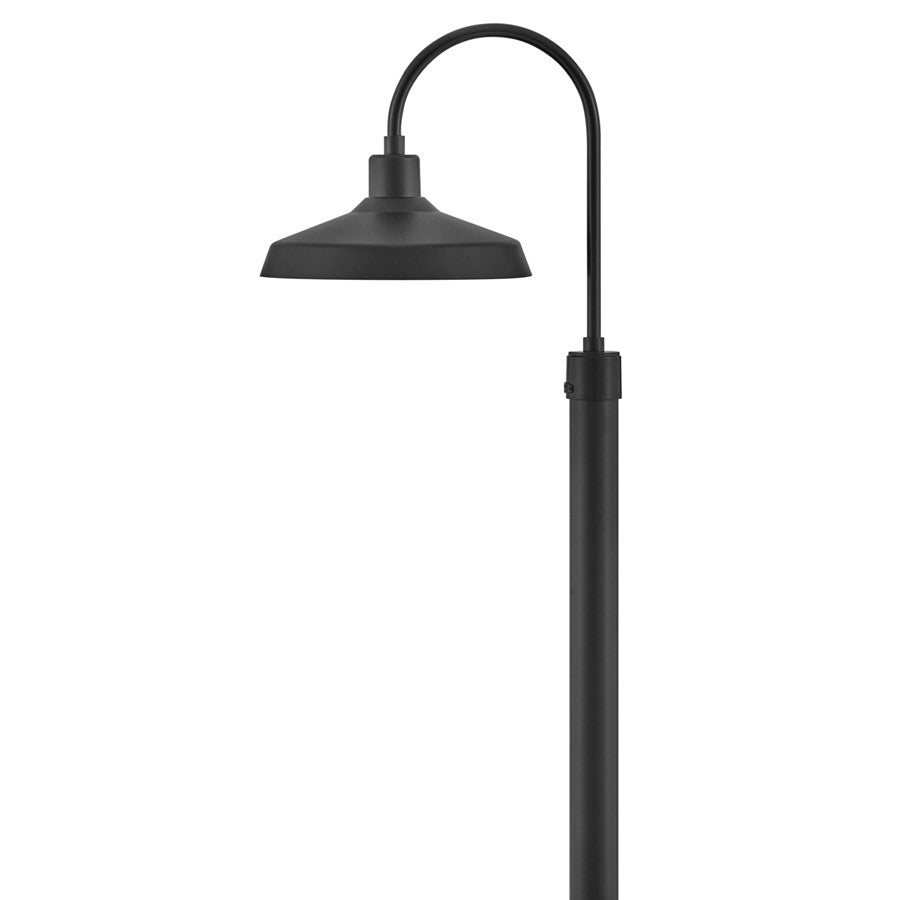 Hinkley Lighting Forge 1 Light Outdoor Wall Mount, Black - 12071BK