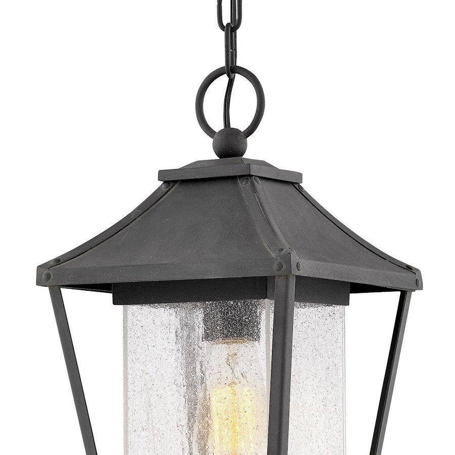 Hinkley Lighting Palmer 1 Light Hanging Lantern, Museum Black
